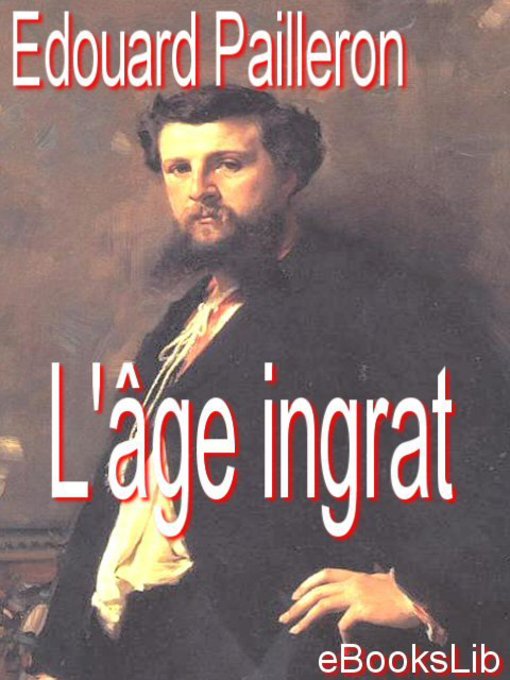 Cover image for L'âge ingrat
